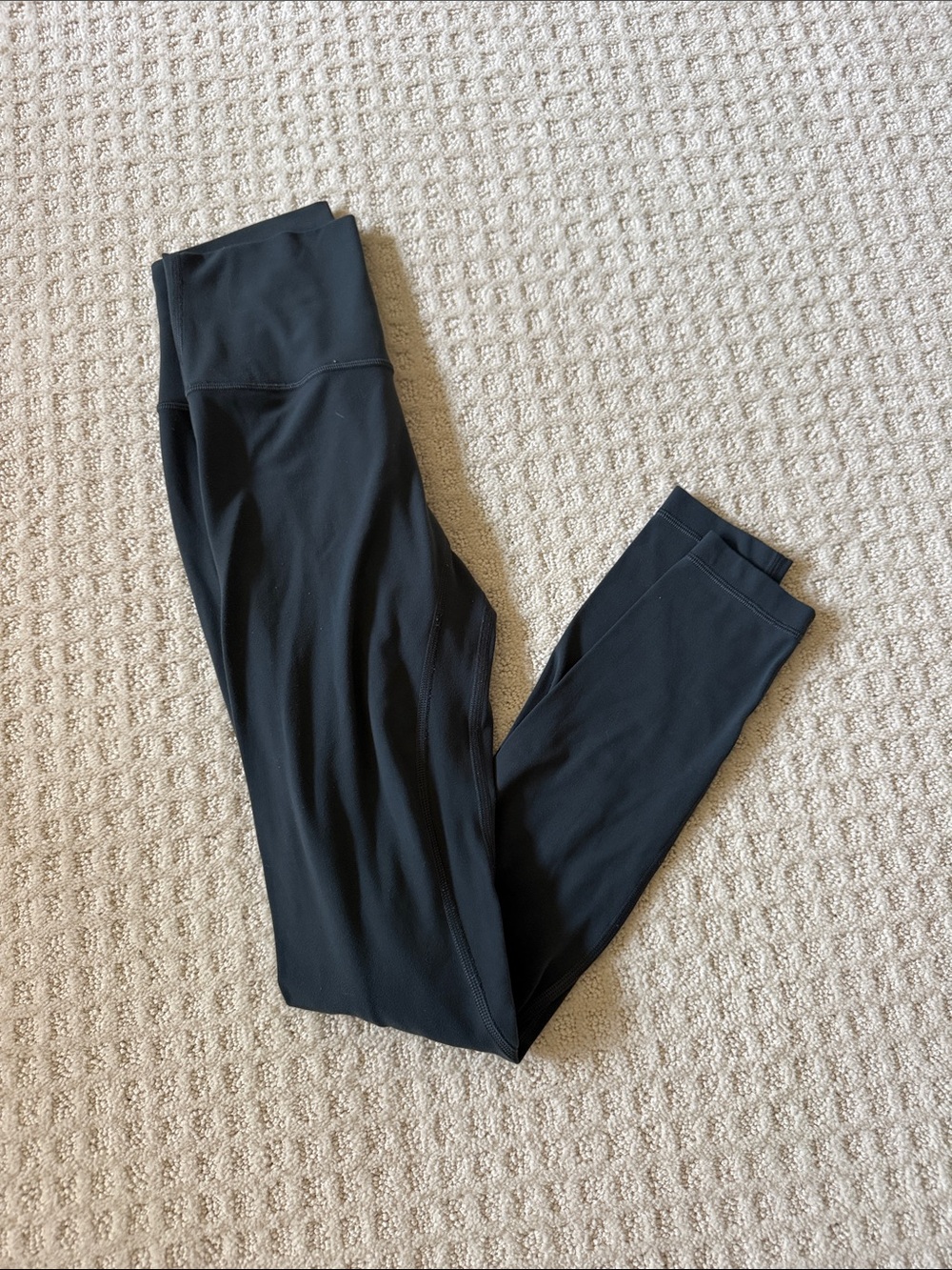 Grey High-Waist Performance Leggings
